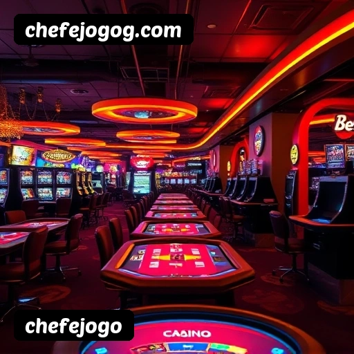 chefejogo: Jogos de Cassino Incríveis e Interativos